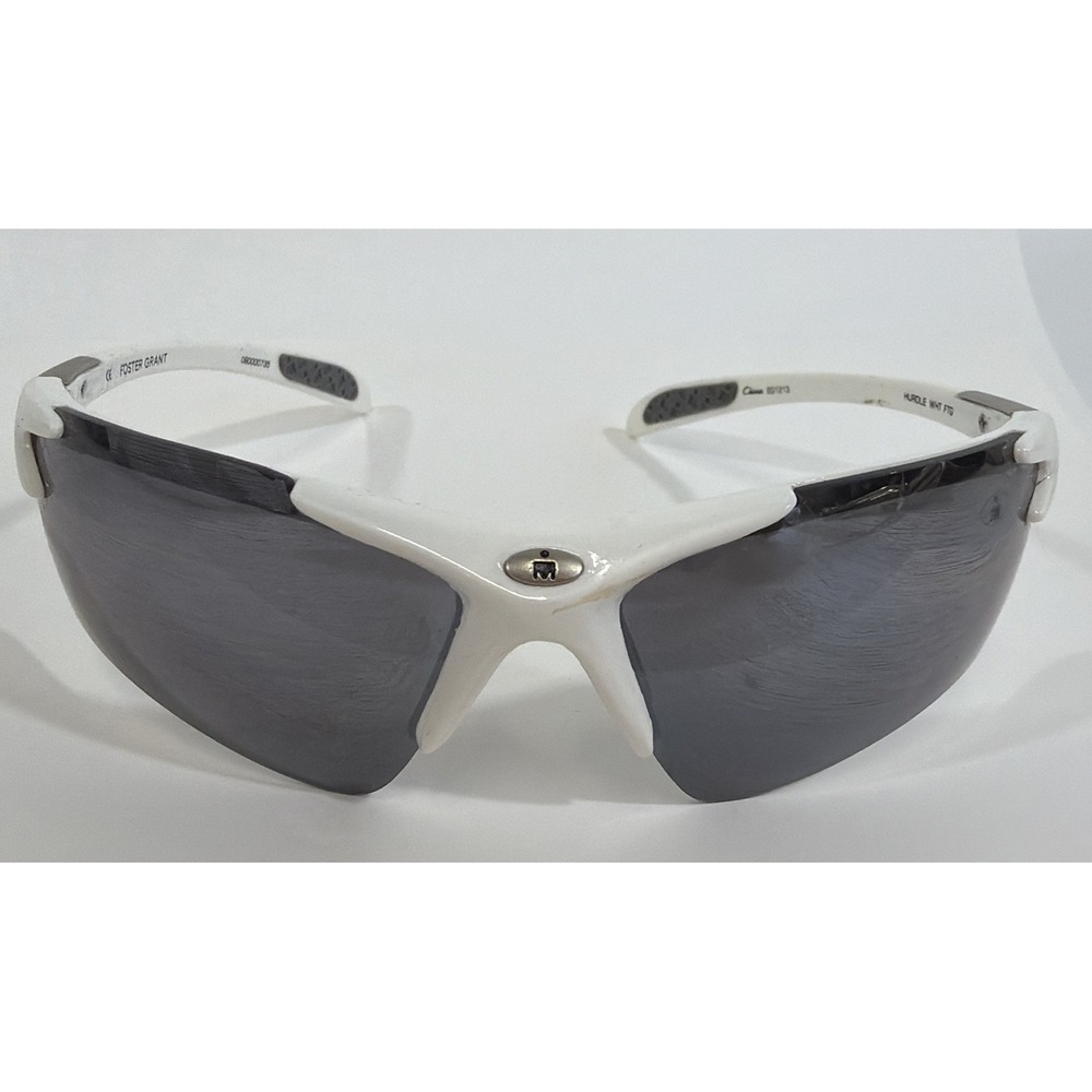 Mens Foster Grant Ironman Sunglasses Hurdle White
